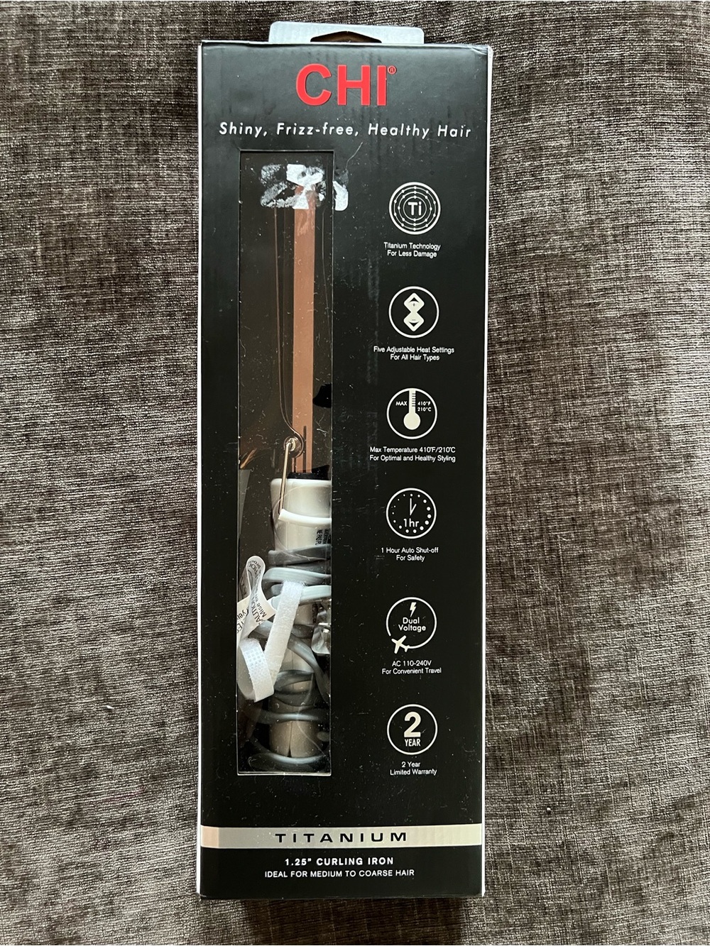 CHI Titanium 1.25" Curling Iron